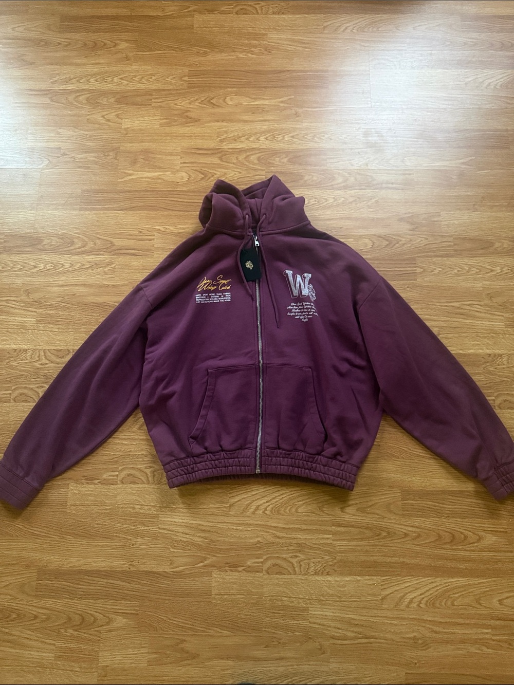 Darc Sport Wolves zip up NWT